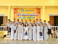 Lễ Khai khóa tu học Bậc Lực năm 2025 Lễ Khai khóa tu học Bậc Lực năm 2025